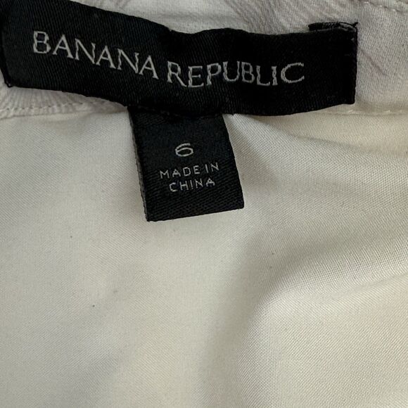 Banana Republic Sketched Flora Maxi Skirt Size 6 Side Split Accordion Pleated - Picture 8 of 14